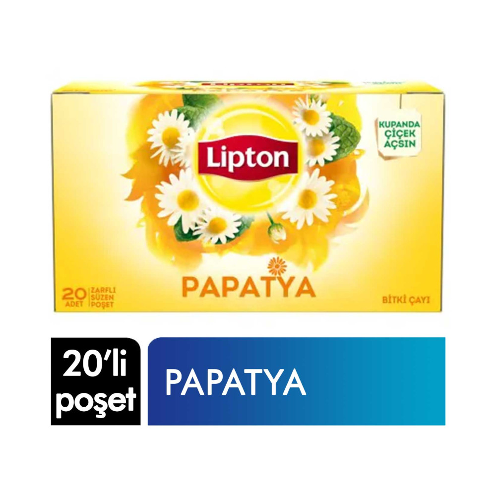 Lipton Papatya Bitki Çayı Bardak Poşet Çay 20'li Çay Fiyatı