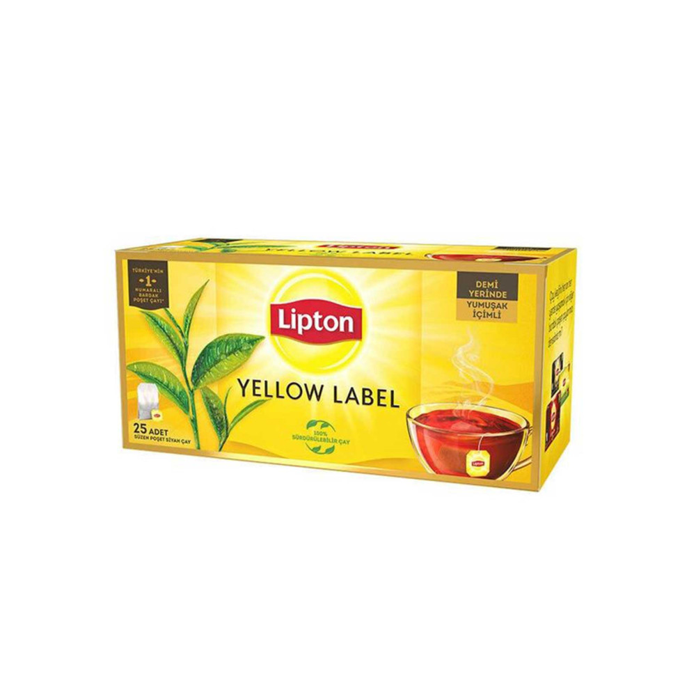 Lipton Yellow Label Bardak Çay 25'li