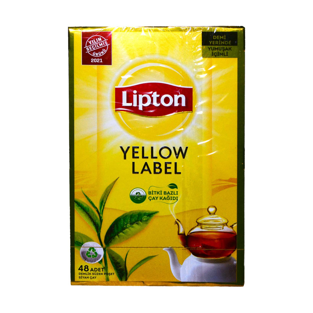 Lipton Yellow Label Demlik Çay 48'li