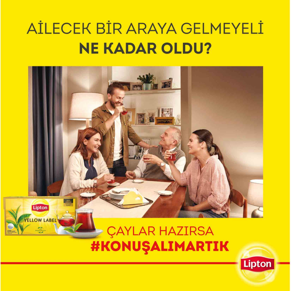 Lipton Yellow Label Demlik Çay 48'li