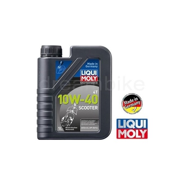 Liqui Moly 10W-40 Scooter 1618 Motor Yağı 1 lt Almanya Menşeli Yüksek Performanslı Yağ Scooter Fiyatı