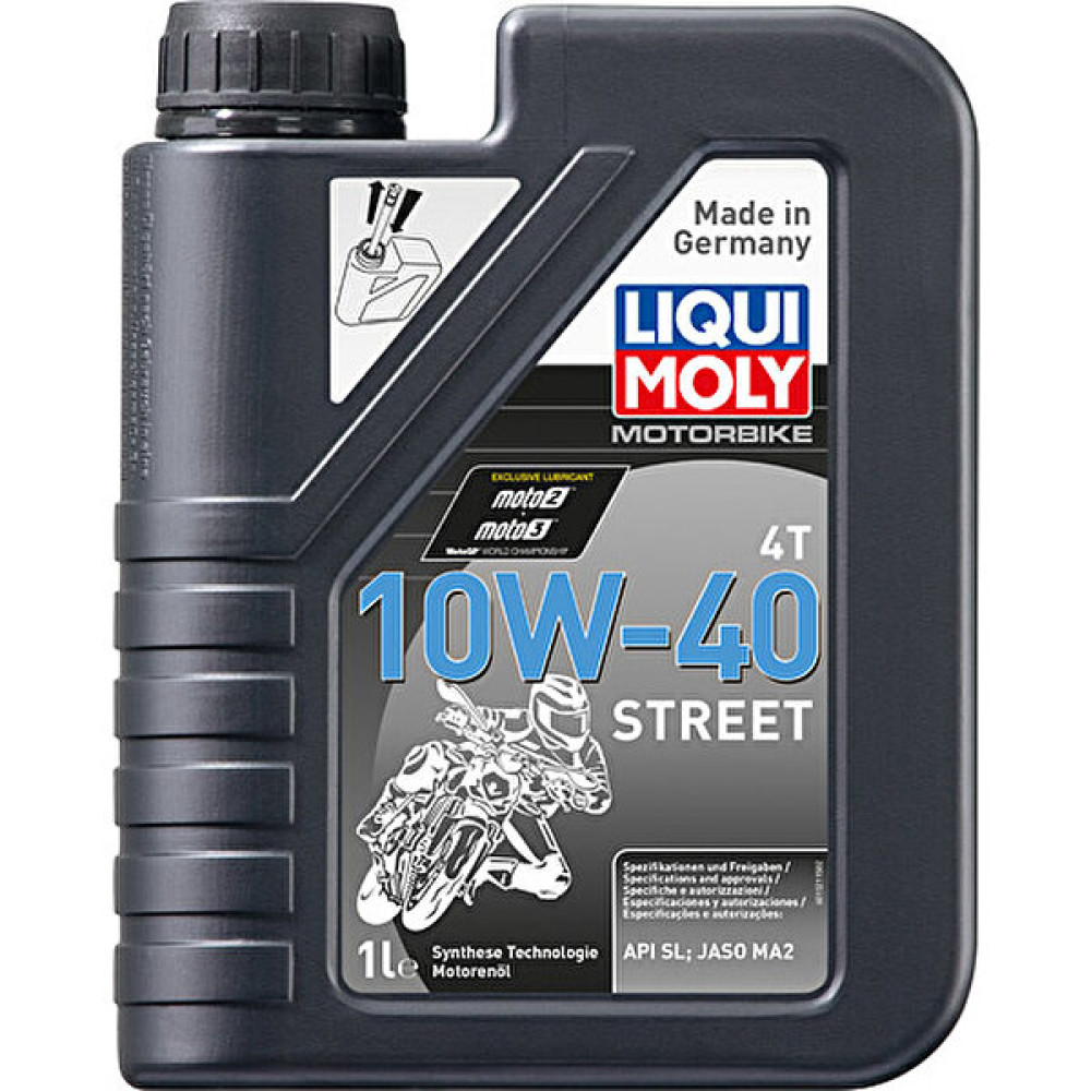 Lıquı Moly Liqui Moly 10W-40 Street / (10W40) 4T Sentetik Motor Yağı (1L) Motor Yağı Fiyatı
