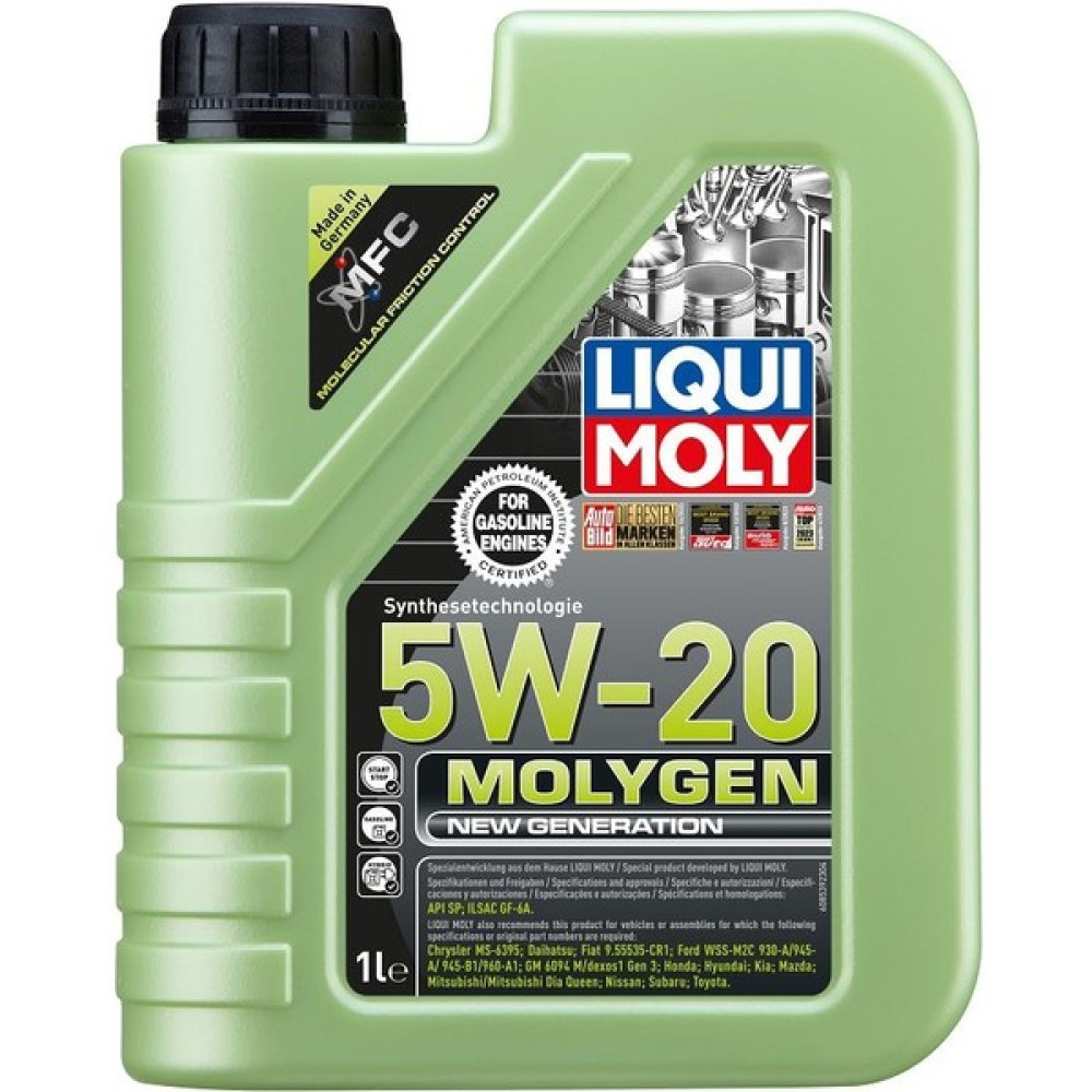 Liqui Moly Molygen New Generation 5W-20 1 L Motor Yağı ( Üretim Yılı: 2022 ) Oto Boyaları Fiyatı