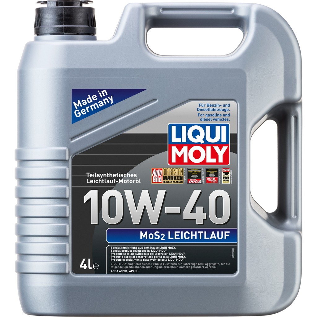 Liqui Moly Mos2 Leichtlauf 10W-40 Motor Yağı 4lt. 6948 Motor Yağı & Katkıları Fiyatı