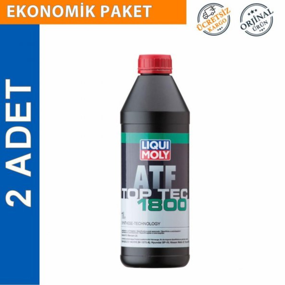 Liqui Moly Top Tec Atf 1800 Otomatik Sanziman Yagi 1 Lt (2 Adet) (3687) Bahçe Makinesi Fiyatı