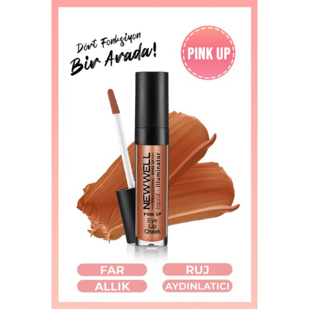 Lıquıd Illumınator Aydınlatıcı Allık 3 In 1 - Pink Up Allık Fiyatı