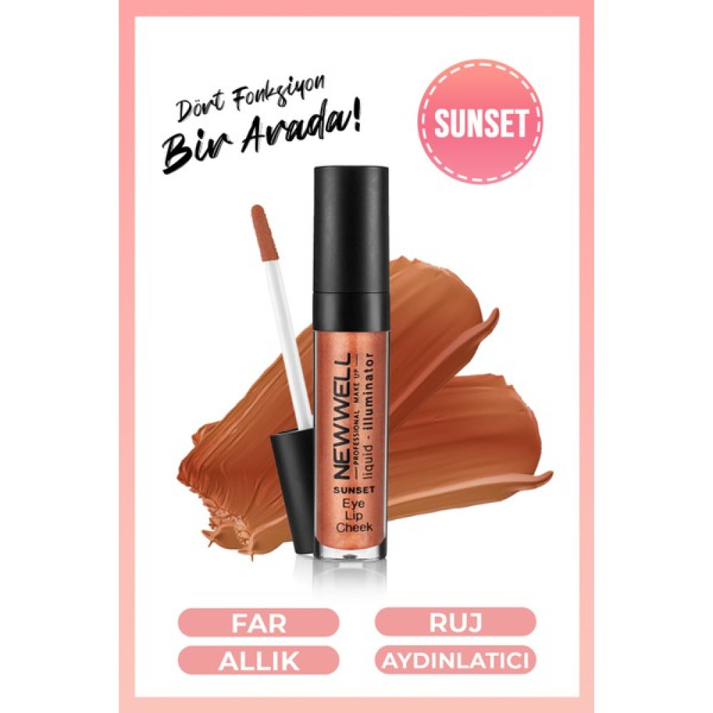 Lıquıd Illumınator Aydınlatıcı Allık 3 In 1 - Sunset Allık Fiyatı
