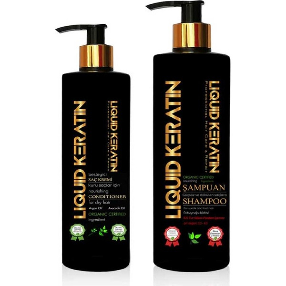 Liquid Keratin Günlük Saç Bakım Seti Krem + Şampuan Oto Boyaları Fiyatı