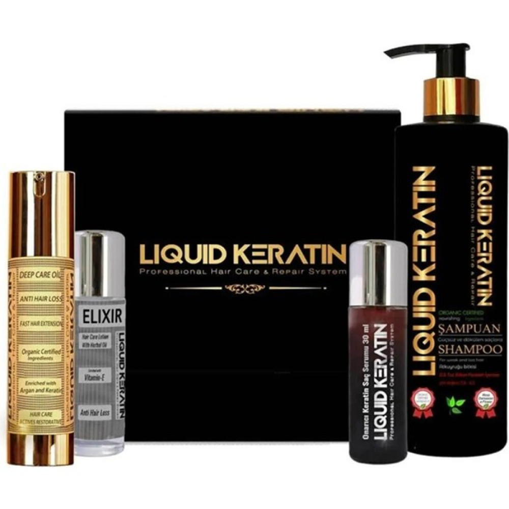 Liquid Keratin Saç Dökülme Önleyici ve Hızlı Saç Uzatan 4'lü Set Oto Boyaları Fiyatı