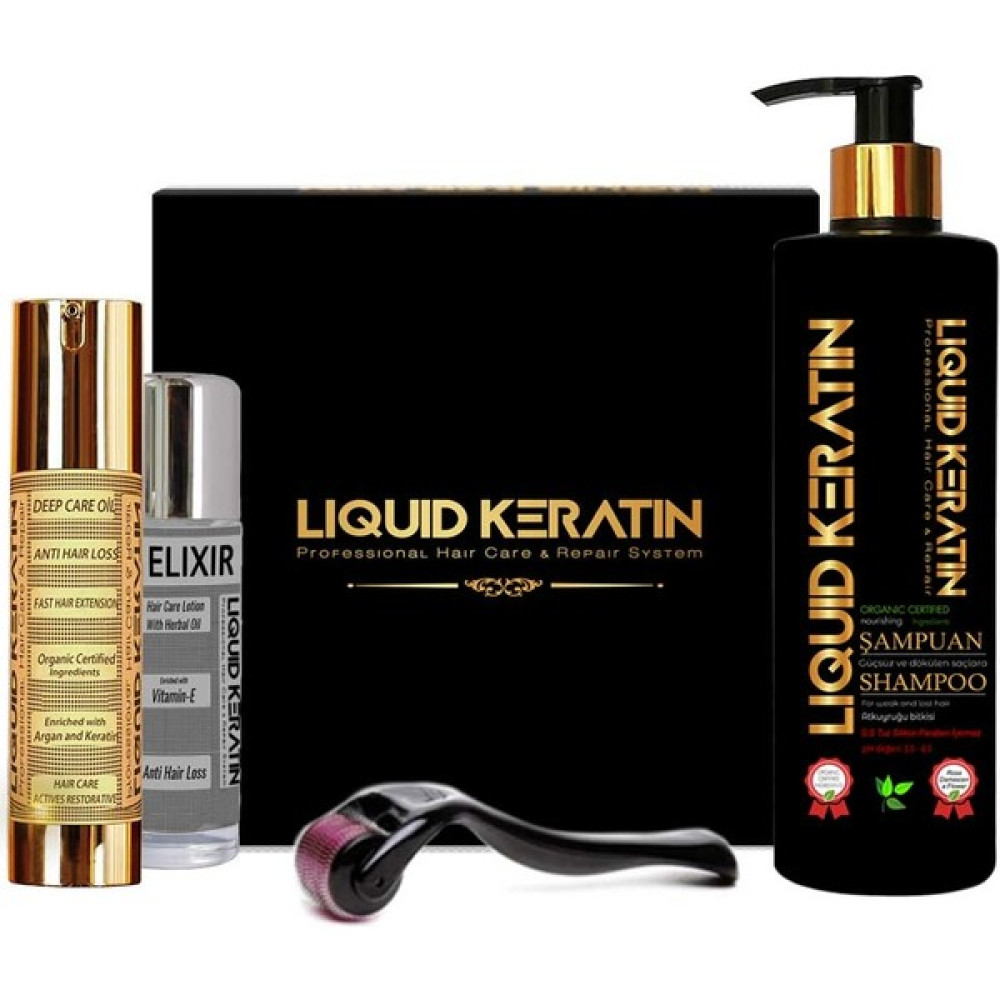 Liquid Keratin Titanyumlu Keratin Saç Bakım Seti Saç Bakım Maskeleri & Serumlar & Spreyler Fiyatı