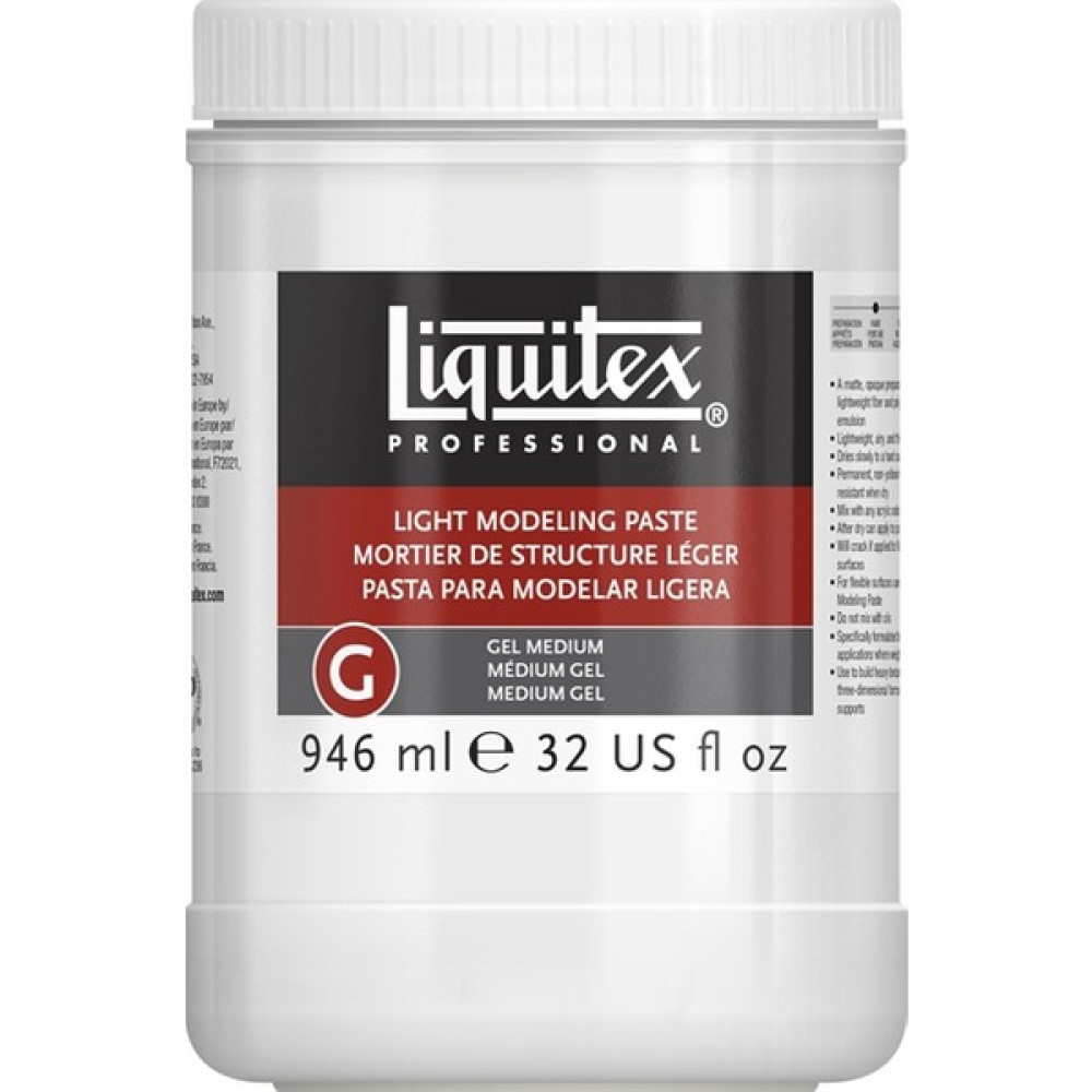 Liquitex Light Modeling Paste, Ligt Model Pastası 946ml Yardımcı Malzeme Fiyatı