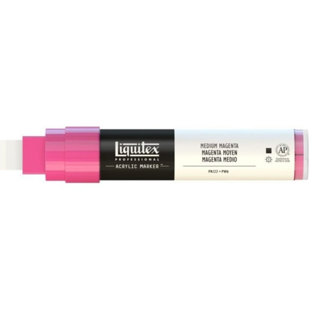 Liquitex Professional Akrilik Markör Kesik Uç 15 mm Medium Magenta 500 Oto Boyaları Fiyatı