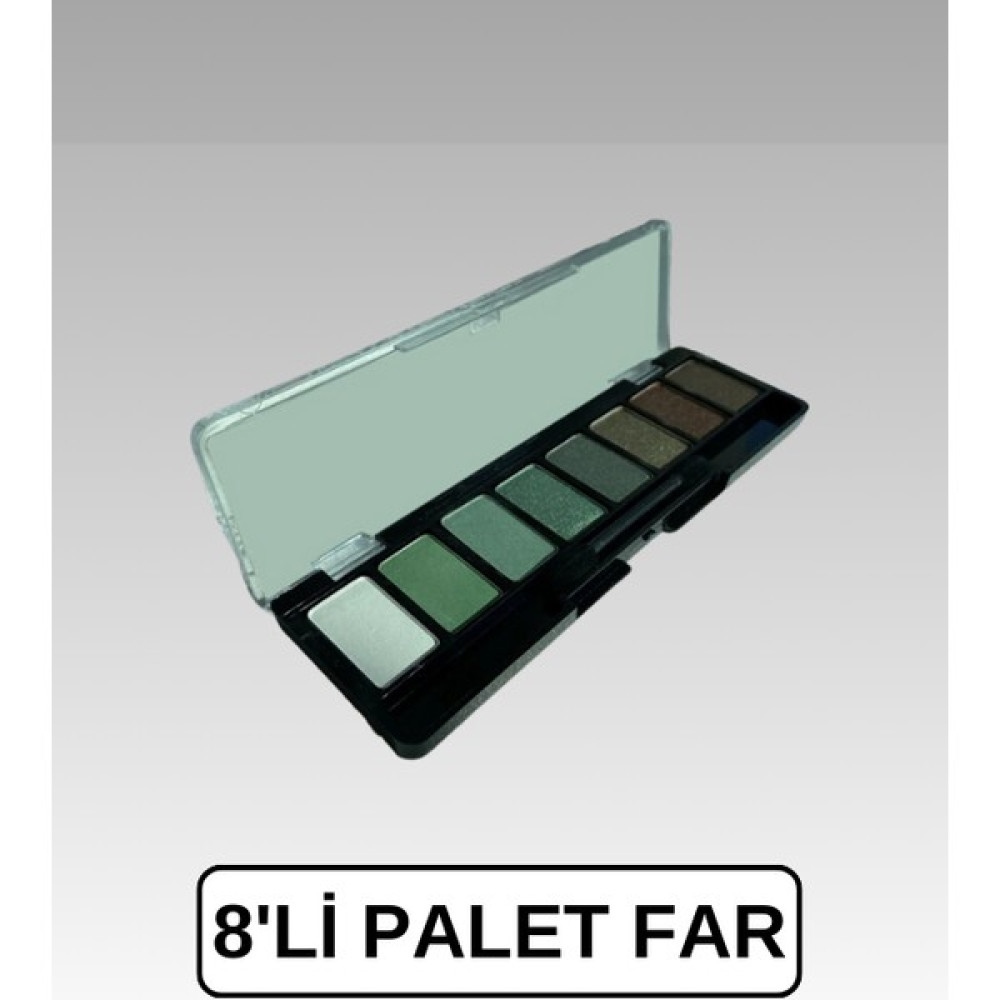 Lisa Bella Professional Make-Up 8 Li Far Paleti 07 - yeşil tonları Göz Farı Fiyatı