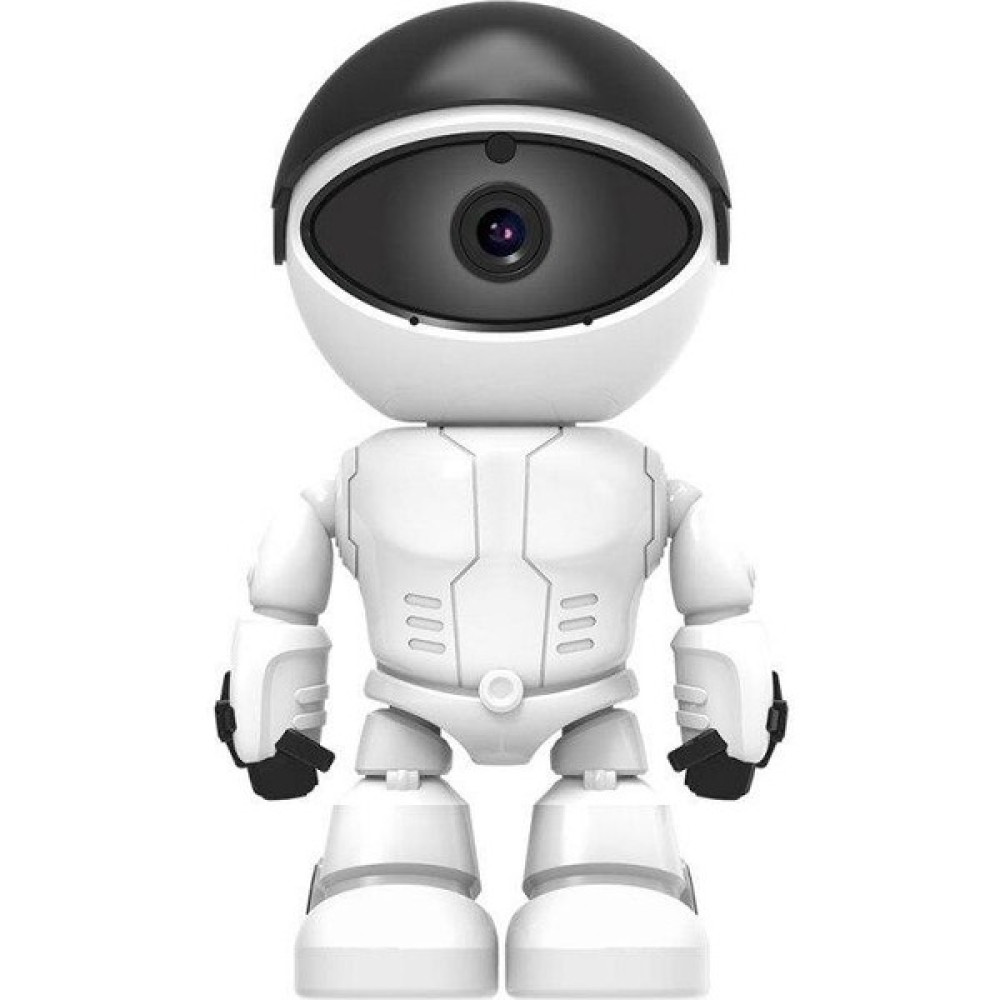 Lisa Butik 1080P Robot Görünümlü Wifi Ip Bebek Bakıcı Güvenlik Kamerası Kablosuz Gece Görüşlü - Andezit Gri Bebek Kamerası Fiyatı