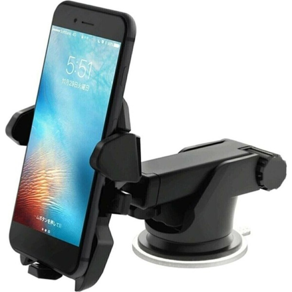 Lisa Butik Araba 360 Ultra Ayarlanabilir Telefon Tutucu Araç Içi Vantuzlu Oto Akrobat Telefon Tutucu - Siyah Cep Telefonu Tutucu Fiyatı