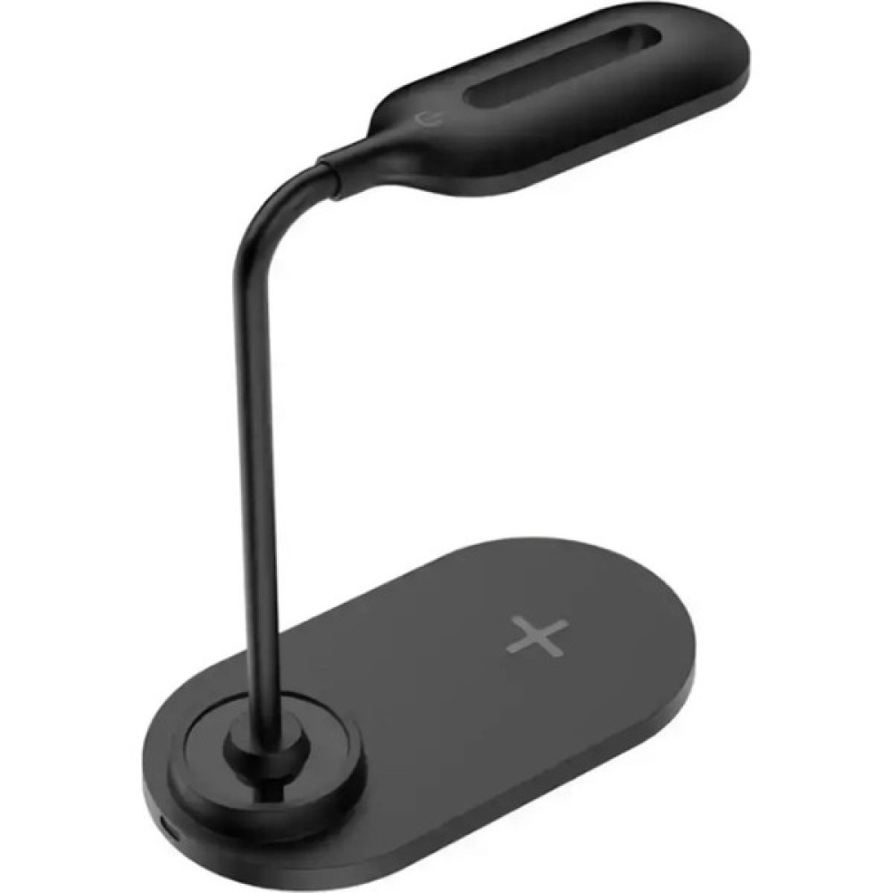 Lisa Butik Hızlı Kablosuz Şarj Stant ve LED Masa Lambası Taşınabilir 360 Derece Esnek Dokunma Wiereles Chargerlisa - Siyah Cep Telefonu Şarj Cihazı Fiyatı