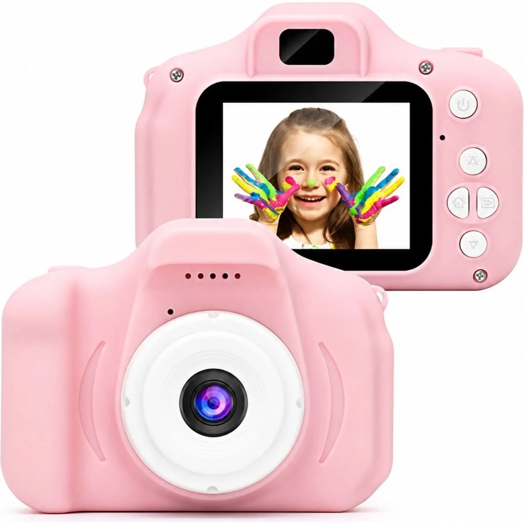 Lisa Butik Mini Eğitici Çocuk Dijital Fotoğraf Makinesi 5 Adet Oyun+Video+Fotoğraf Çekimi Cmr9 - Pembe Dijital Fotoğraf Makineleri Fiyatı