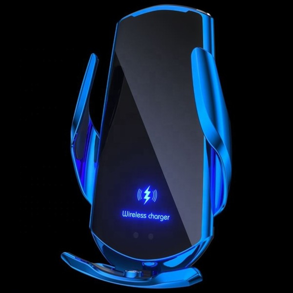Lisa Butik Q3 Smart Sensör Car Wireless Charger Araç Telefon Şarjlı ve Tutucu Otomatik Akıllı Kızılötesi Sensör - Mavi Cep Telefonu Araç Kiti Fiyatı