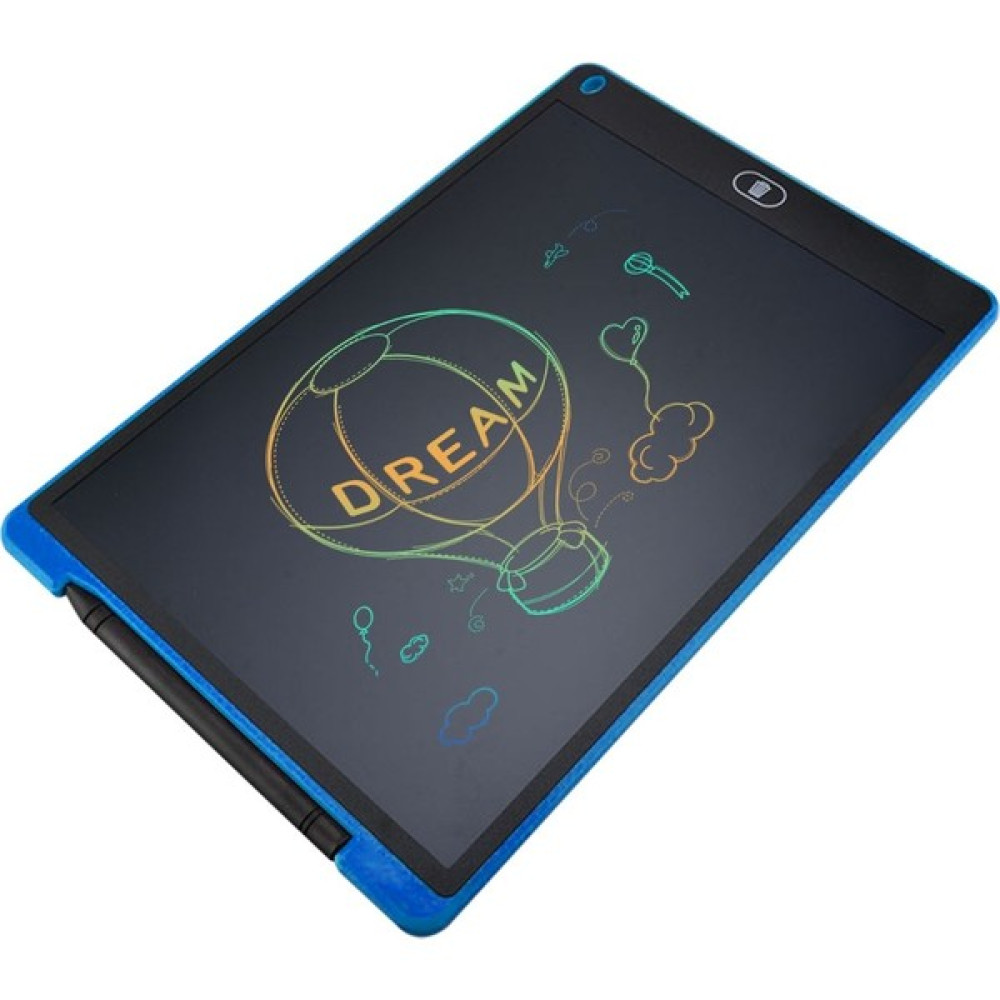 Lisa Butik Renkli Yazı 12'inç Büyük Boy LCD Dijital Grafik Yazma Tableti Çocuk Çizim Tahtası - Mavi Eğitici Oyuncak Fiyatı