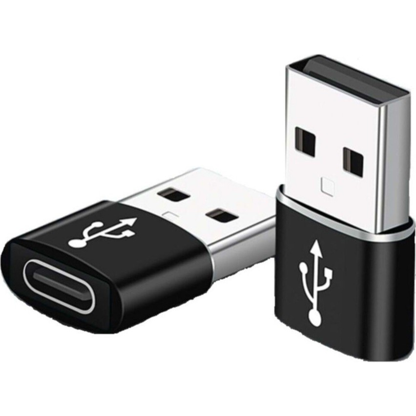 Lisa Butik USB Male To Type-C Female Çevirici Converter Adaptör 2.4A Bir Otg Dönüştürücü - Siyah Bilgisayar Çevirici ve Adaptörü Fiyatı