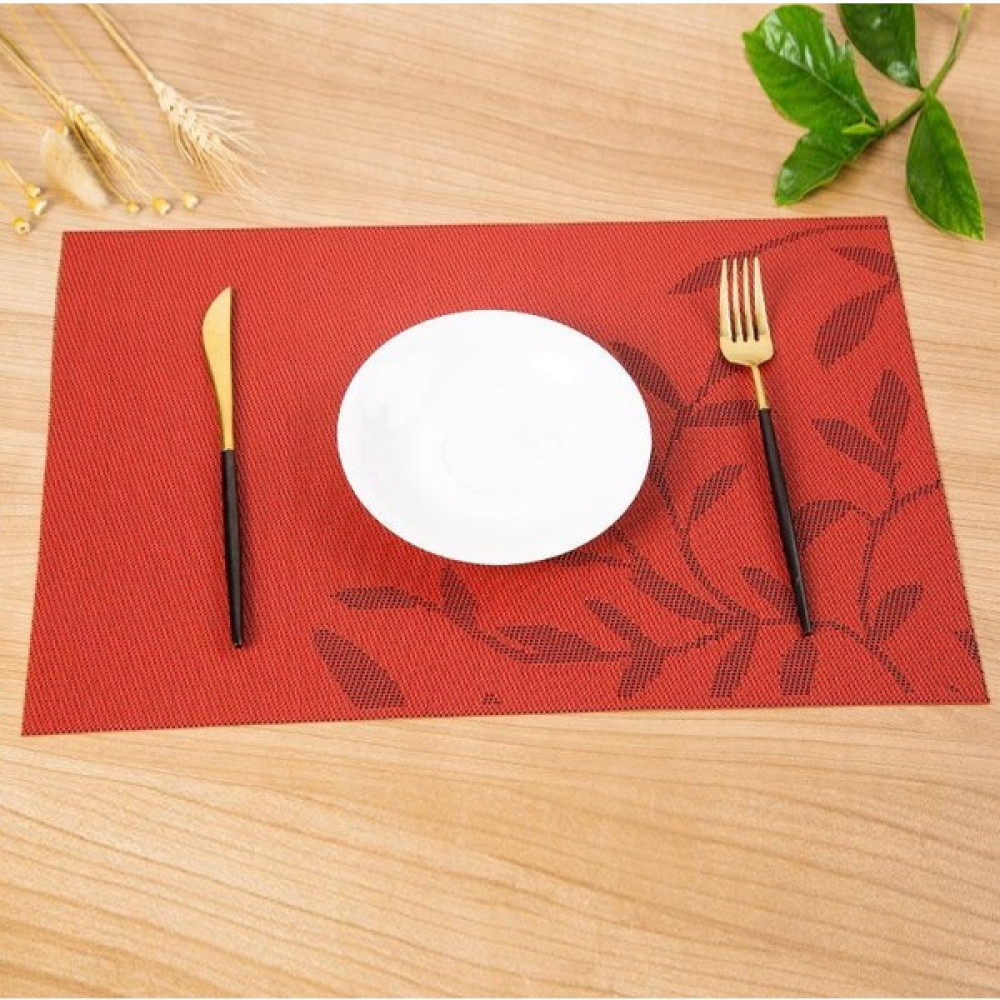 Lisan 6 Lı Kırmızı Amerikan Servisi - 30 x 45 cm Amerikan Servis Fiyatı