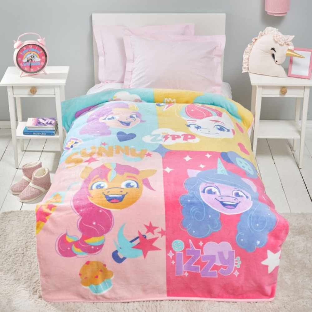 Lisans My Little Pony By Karaca Home Together Tek Kişilik Battaniye - 160 x 220 cm - Renkli Battaniye Fiyatı