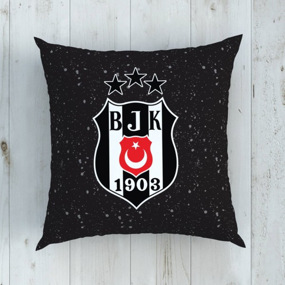 Lisanslı Beşiktaş Kartal Pamuk Kırlent Kırlent / Mobilya Yastığı Fiyatı