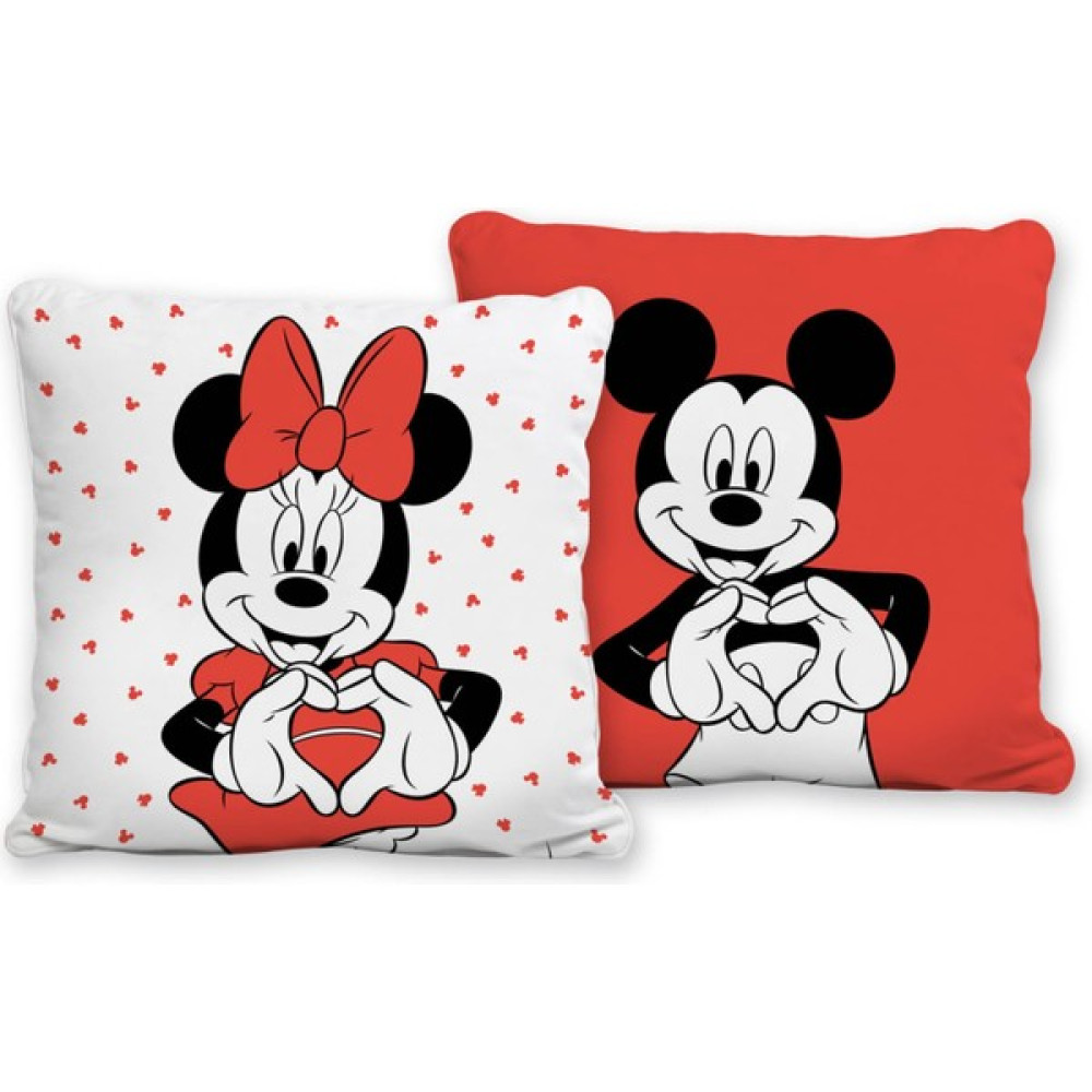 Lisanslı Disney Minnie Mickey Lover Pamuk Lisanslı Kırlent Kırlent / Mobilya Yastığı Fiyatı