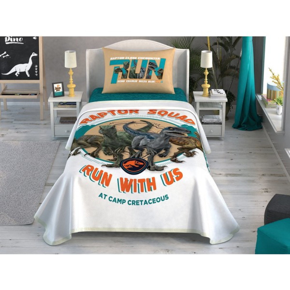 Lisanslı Jurassic World Lisanslı Tek Kişilik Pike Takımı - Renkli Pike & Pike Takımı Fiyatı