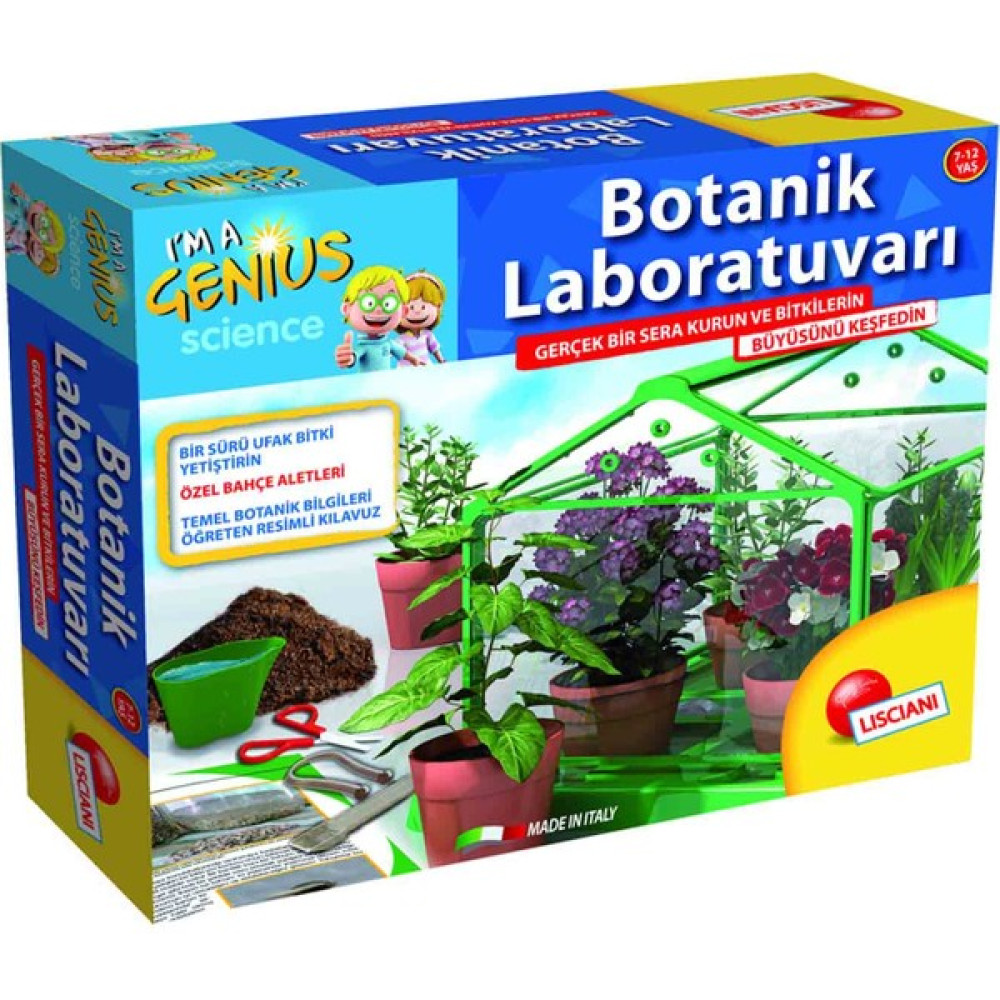Lisciani Botanik Laboratuvarı Çocuklar İçin Bilim Deney Seti Eğitici Oyuncak Fiyatı