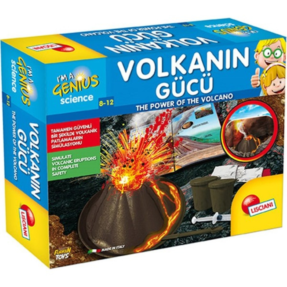 Lisciani Volkanın Gücü Deney Kiti Eğitici Oyun Seti Eğitici Oyuncak Fiyatı