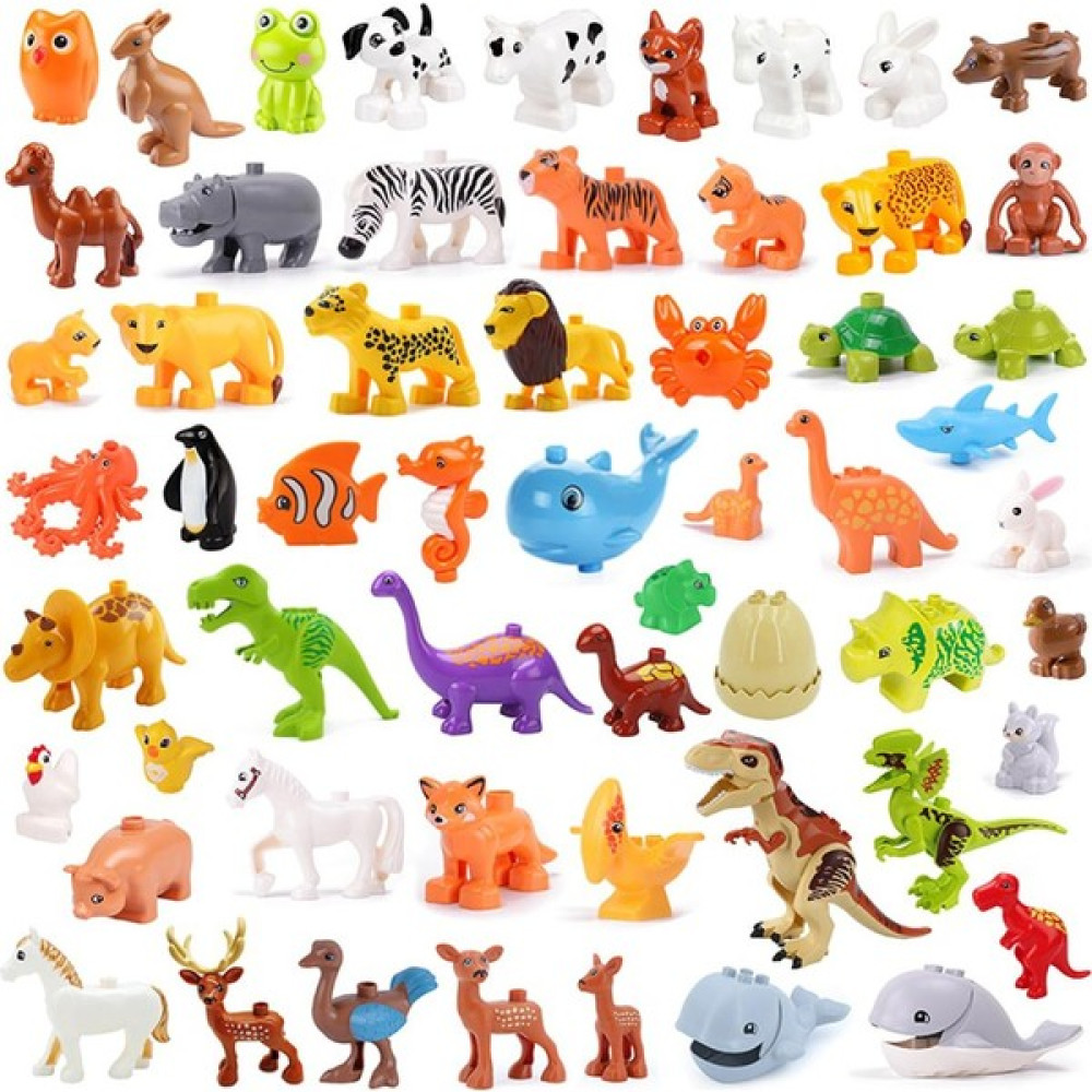 Liscop Jurassic Dünya Çiftlik Hayvanları Serisi Büyük Yapı Taşı Dinozor Enlighten Sıcak Tuğla Hayvanat Bahçesi Oyuncakları Erkek Çocuk Kız Çocuklar... Anne Bebek Oyuncak Fiyatı