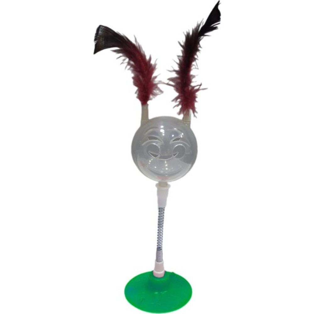 Lisinya LISINYA205 Gülenyüz Hacı Yatmaz Ödül Hazneli Kedi Oyuncağı Vantuzlu 6 x 30 cm Yeşil Eğitici Oyuncak Fiyatı