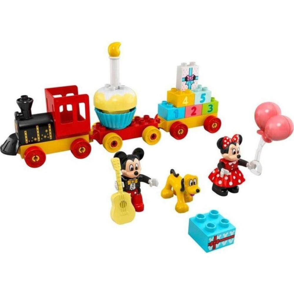 LISINYA193 10941 ® Duplo® Mickey ve Minnie Doğum Günü Treni / 22 Parça /+2 Yaş Alithestereo - Lütfen Açıklamayı okuyunuz Legolar ( Yapım Oyuncakları ) Fiyatı