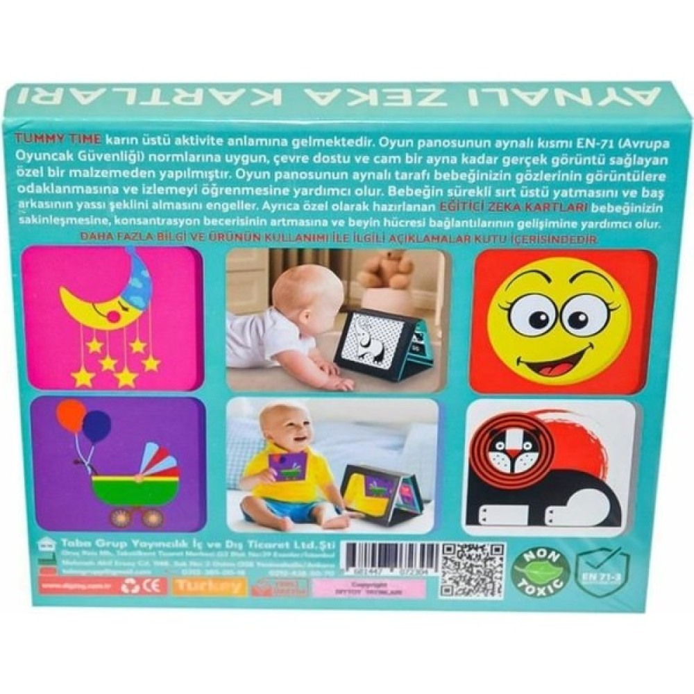 LISINYA193 2304 Tummy Time Aynalı Zeka Kartı - Dıy Toy Alithestereo Eğitici Oyuncak Fiyatı