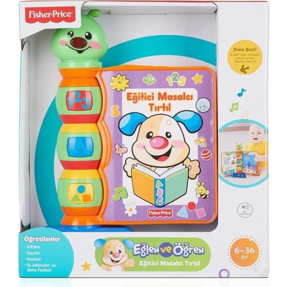 LISINYA193 N3835 ® Eğlen ve Öğren Eğitici Masalcı Tırtıl / Türkçe / +6 Ay Bebek Oyuncakları Fiyatı
