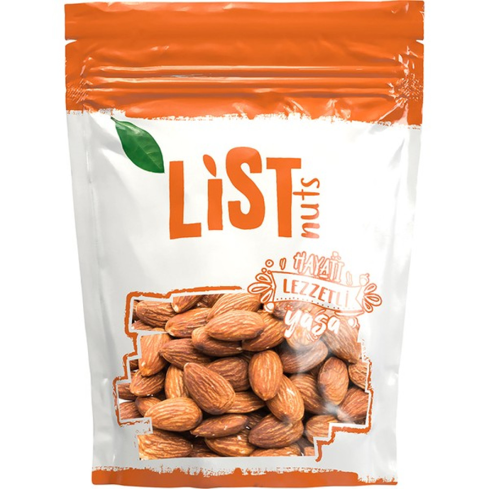 List Nuts Çiğ Badem 500 G - 500 gr Diğer Fiyatı