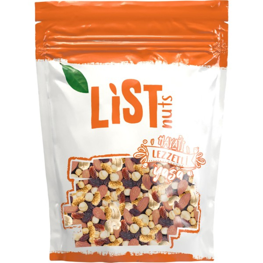 List Nuts Çiğ Karışık Kuruyemiş 1 kg Diğer Fiyatı