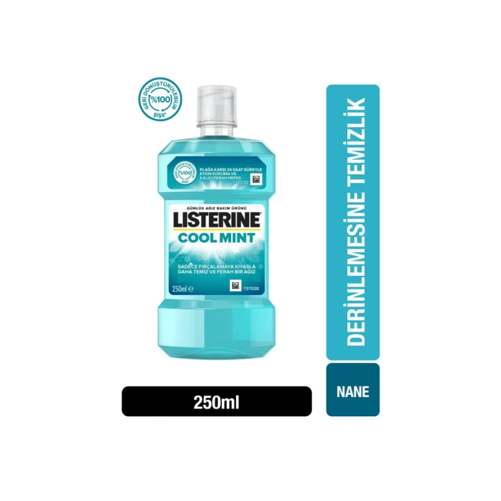 Listerine Ağız Bakım Ürünü 250 Ml Cool Mint Ağız Gargara ve Spreyi Fiyatı