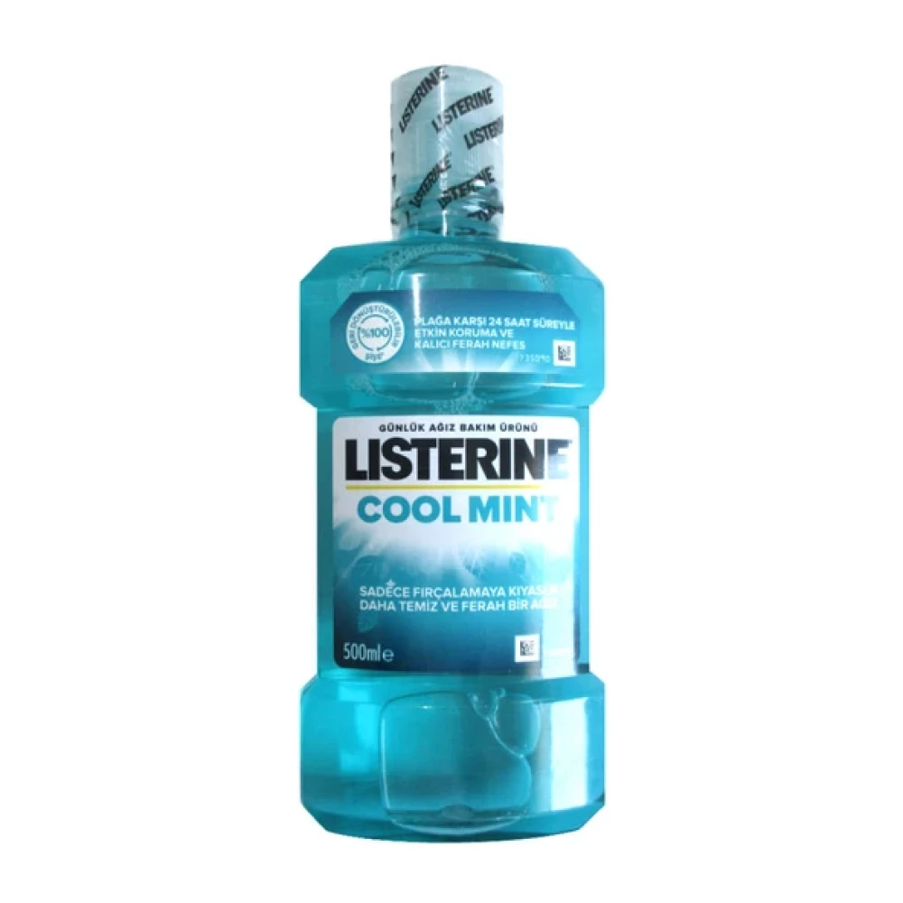 Listerine Cool Mint 500Ml Agiz Bakim Suyu Ağız Gargara ve Spreyi Fiyatı