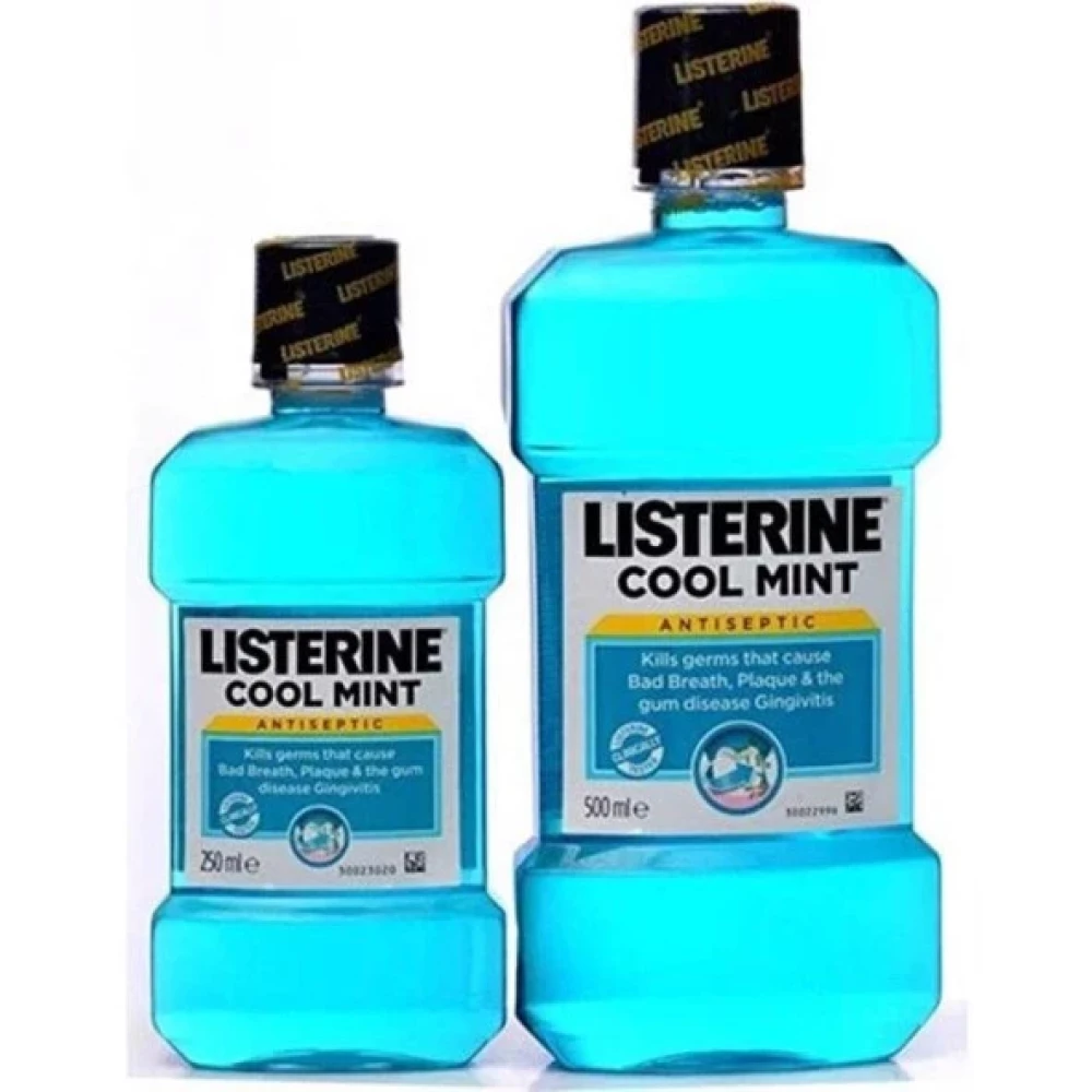 Listerine Cool Mint Ağız Bakım Suyu 500 Ml + 250 Ml Hediye Ağız Gargara ve Spreyi Fiyatı