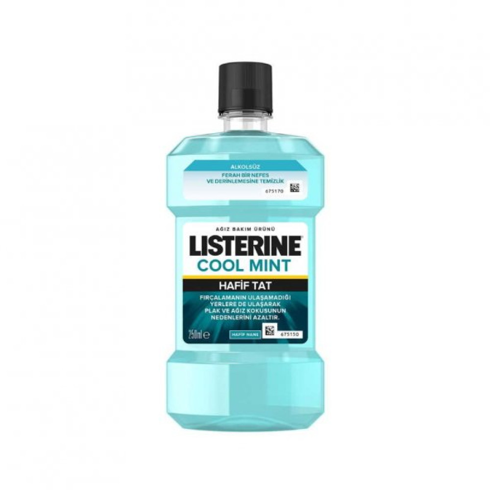Listerine Cool Mint Hafif Tat 250Ml Ağız Gargara ve Spreyi Fiyatı