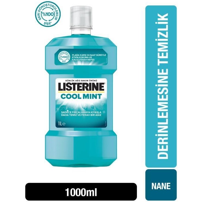 Listerine Coolmint 1000 ml Ağız Gargara ve Spreyi Fiyatı