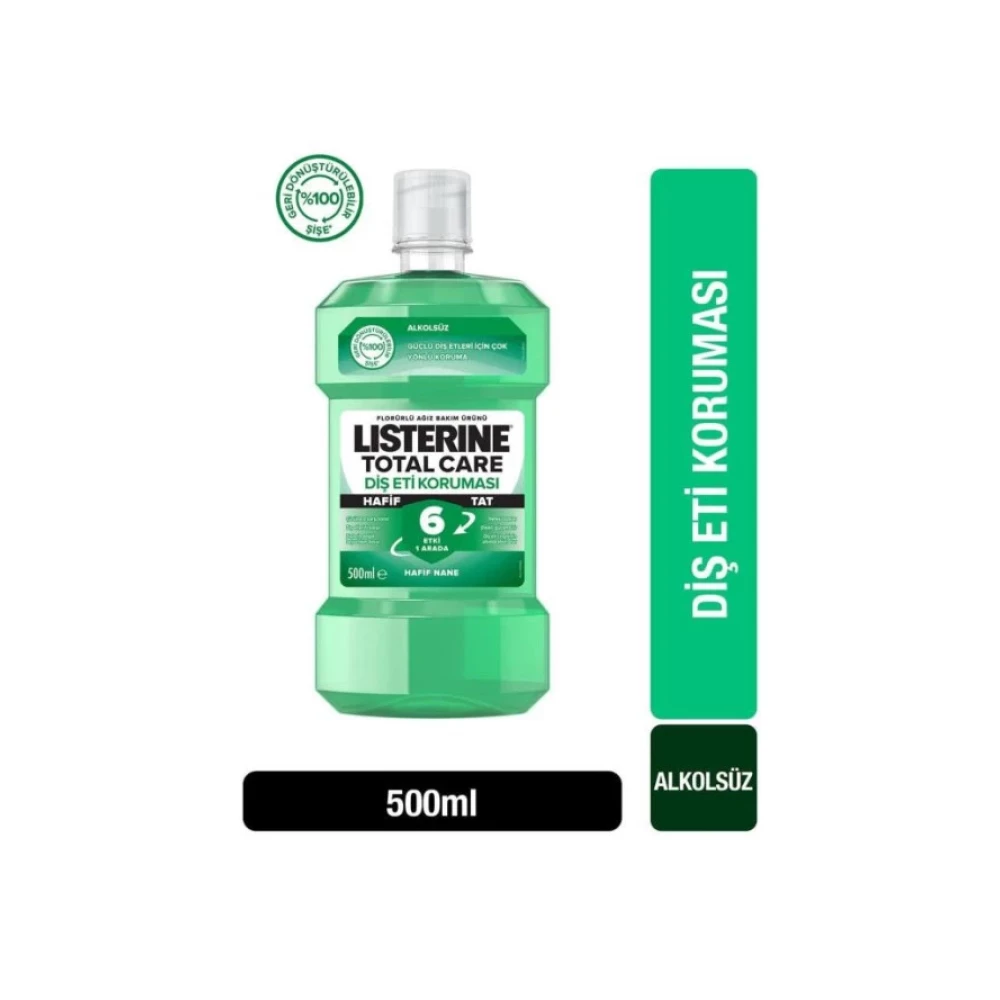 Listerine Teeth & Gum Defence Milder Taste 500 Ml Ağız Gargara ve Spreyi Fiyatı