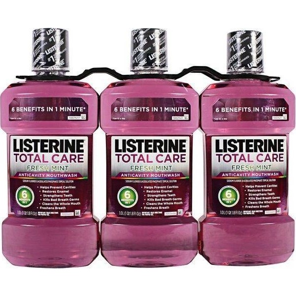 Listerine Total Care 1lt x3 Diğer Fiyatı
