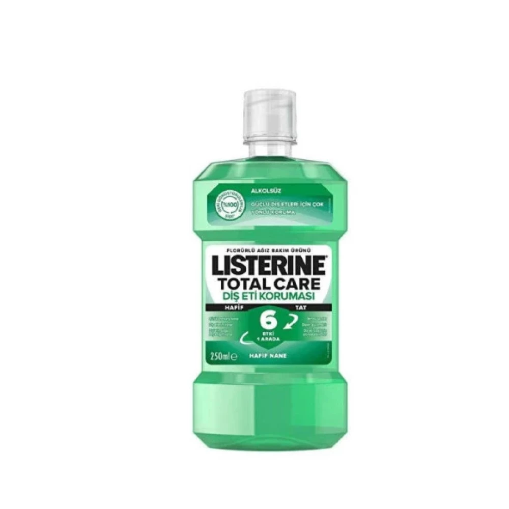 Listerine Total Care Dis Eti Korumasi 250Ml Hafif Nane Ağız Gargara ve Spreyi Fiyatı