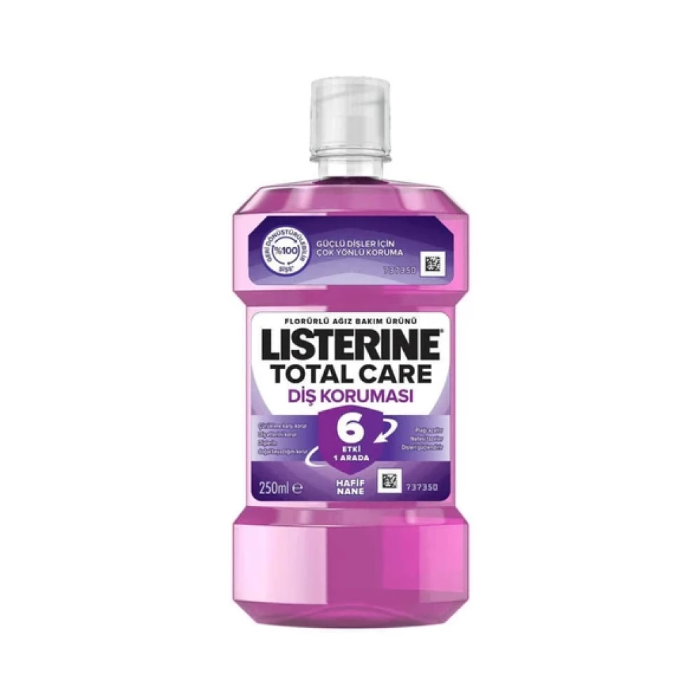 Listerine Total Care Dis Korumasi 250Ml Hafif Nane Ağız Gargara ve Spreyi Fiyatı