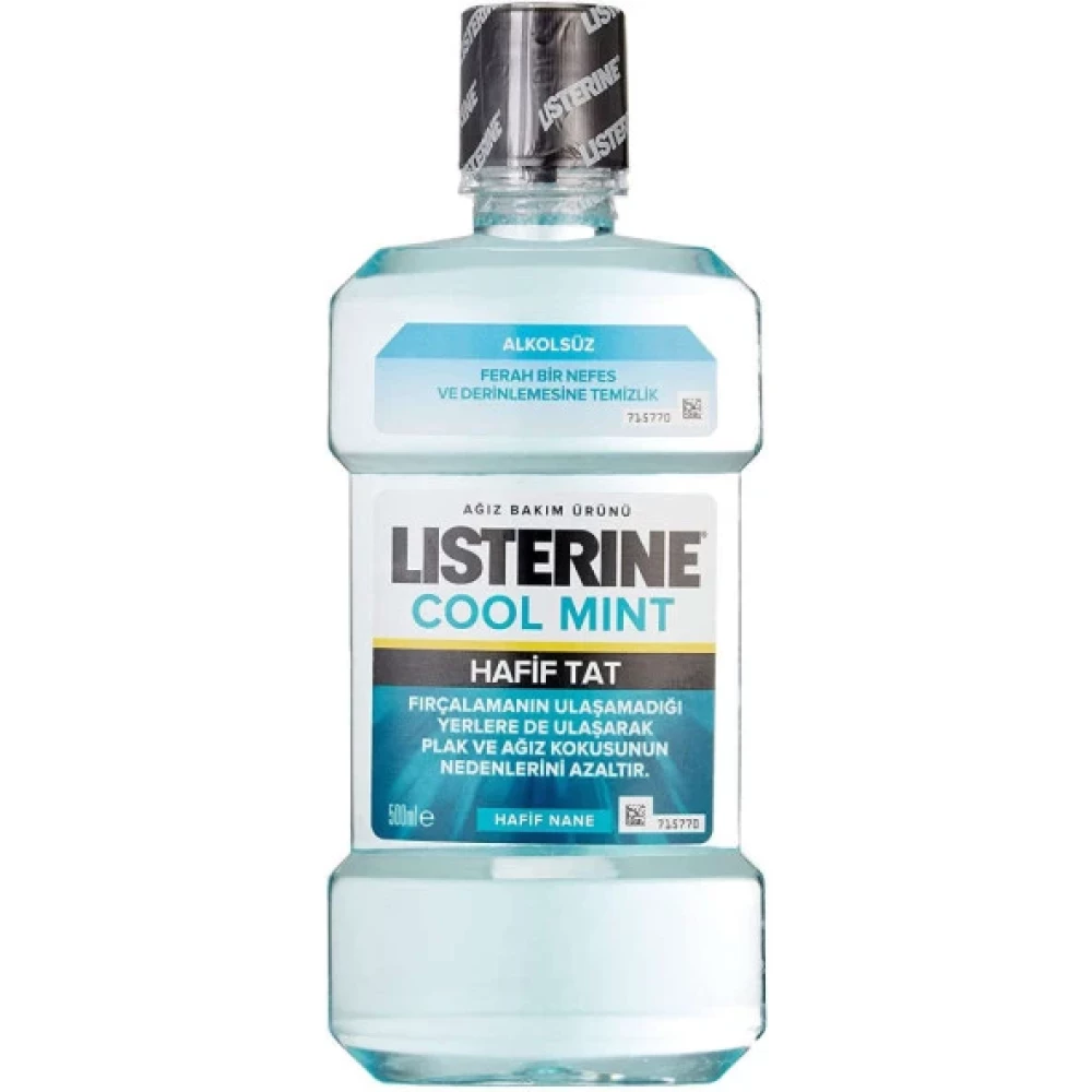Listerine Zero Hafif Nane Sıfır Alkol 500Ml Ağız Gargara ve Spreyi Fiyatı