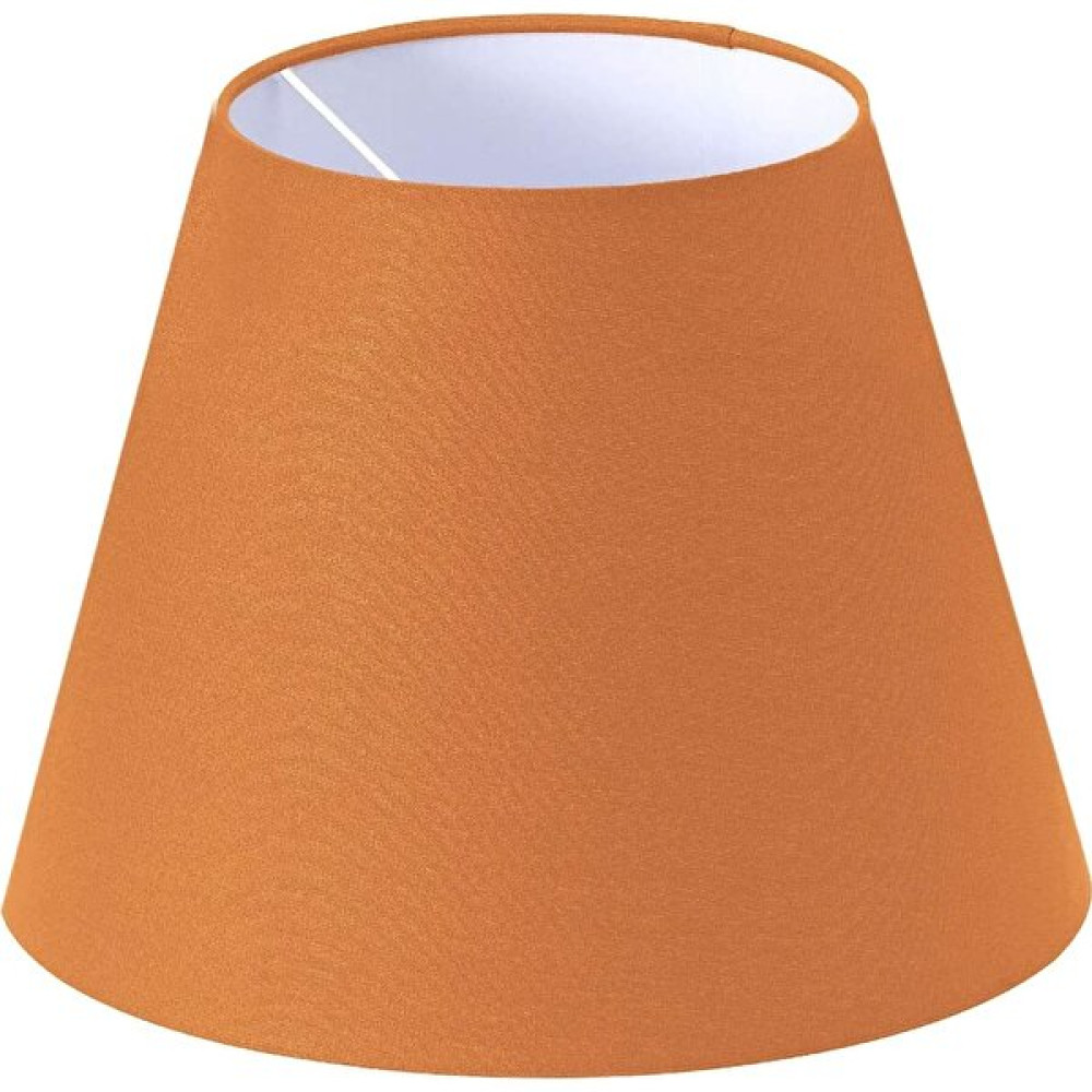Lit Dizayn Abajur Başlık Turuncu Konik Şapka 25X15X20 cm Dekoratif Özel Yüksek Kalite Kumaş Abajur Fiyatı