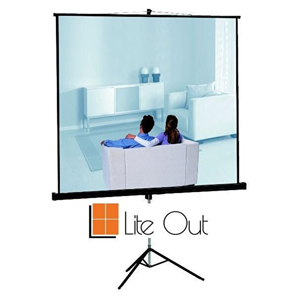 LiteOut 200x200cm Tripod Projeksiyon Perdesi Pano Fiyatı